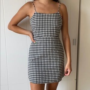 Pacsun Checkered Mini Dress Size Small